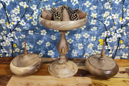 ظروف پذیرایی چوبی چوب گردو