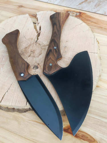 چاقو و تبر تیغه مشکی