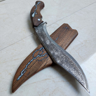 چاقو شکاری فولاد فنر
